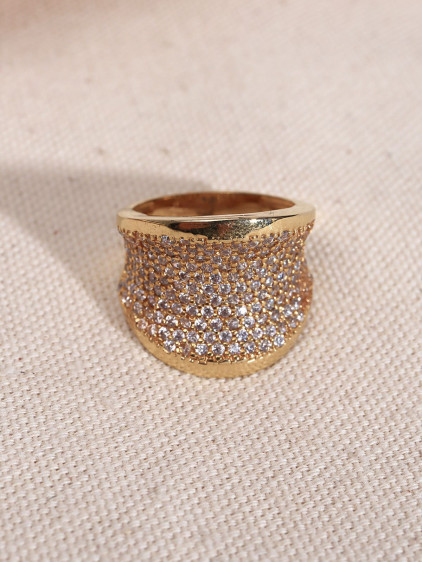 Zircon Taşlı İri Yüzük Zircon Taşlı İri Yüzük