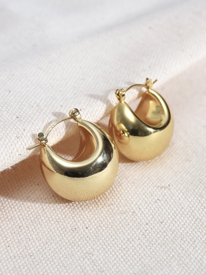 316L Çelik Gold Renk Vintage Küpe 316L Çelik Gold Renk Vintage Küpe