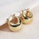 316L Çelik Gold Renk Vintage Küpe 316L Çelik Gold Renk Vintage Küpe