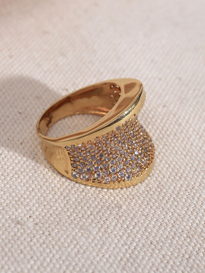Zircon Taşlı İri Yüzük Zircon Taşlı İri Yüzük