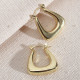 316L Çelik Gold Renk Vintage Küpe 316L Çelik Gold Renk Vintage Küpe