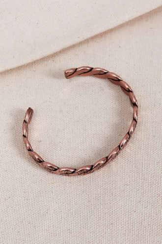 Örgü Model Otantik Bakır Bilezik Örgü Model Otantik Bakır Bilezik