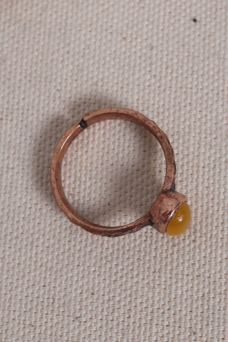 Kaplan Gözü Taşlı Saf Bakır Ayarlanabilir Yüzük( Doğal Taş) Kaplan Gözü Taşlı Saf Bakır Ayarlanabilir Yüzük( Doğal Taş)