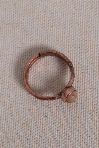 Kaplan Gözü Taşlı Saf Bakır Ayarlanabilir Yüzük( Doğal Taş) Kaplan Gözü Taşlı Saf Bakır Ayarlanabilir Yüzük( Doğal Taş)