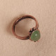 Aventurin Taşlı Ayarlanabilir Otantik Bakır Yüzük Aventurin Taşlı Ayarlanabilir Otantik Bakır Yüzük