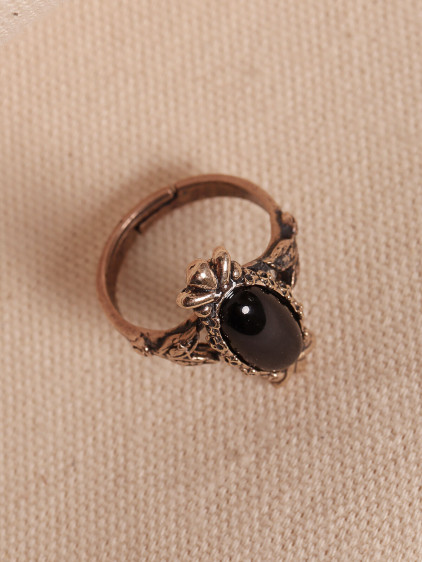 Onix Taşlı Ayarlanabilir Otantik Yüzük Onix Taşlı Ayarlanabilir Otantik Yüzük