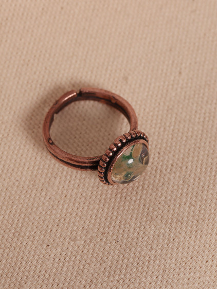 Pietersit Taşlı Ayarlanabilir Otantik Yüzük