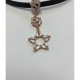925 Ayar Yıldız Figürlü Rose Gold Deri Choker Kolye 925 Ayar Yıldız Figürlü Rose Gold Deri Choker Kolye