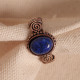 Lapis Taşlı Ayarlanabilir Otantik Yüzük Lapis Taşlı Ayarlanabilir Otantik Yüzük