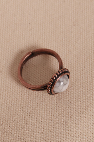 Havlit Taşlı Ayarlanabilir Otantik Yüzük Havlit Taşlı Ayarlanabilir Otantik Yüzük