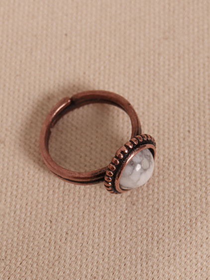 Havlit Taşlı Ayarlanabilir Otantik Yüzük Havlit Taşlı Ayarlanabilir Otantik Yüzük