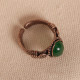 Yeşil Akik Taşlı Ayarlanabilir Otantik Yüzük Yeşil Akik Taşlı Ayarlanabilir Otantik Yüzük