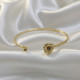 Gold Renk Ayarlanabilir Dövme Kelepçeli Doğum Ayı Çiçeği Bilezik (Eylül) Gold Renk Ayarlanabilir Dövme Kelepçeli Doğum Ayı Çiçeği Bilezik (Eylül)