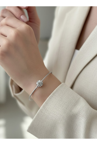 Silver Renk Ayarlanabilir Doğum Ayı Çiçeği (Ekim) Silver Renk Ayarlanabilir Doğum Ayı Çiçeği (Ekim)