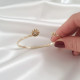Gold Renk Ayarlanabilir Dövme Kelepçeli Doğum Ayı Çiçeği Bilezik (Kasım) Gold Renk Ayarlanabilir Dövme Kelepçeli Doğum Ayı Çiçeği Bilezik (Kasım)
