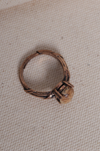 Jasper Taşlı Ayarlanabilir Otantik Yüzük Jasper Taşlı Ayarlanabilir Otantik Yüzük