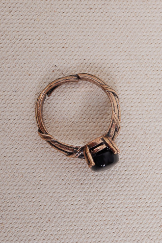 Onix Taşlı Ayarlanabilir Otantik Yüzük Onix Taşlı Ayarlanabilir Otantik Yüzük