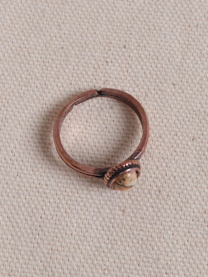 Jasper Taşlı Bakır Yüzük Jasper Taşlı Bakır Yüzük