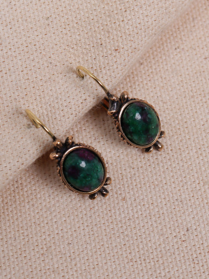 Ay Taşı Otantik Küpe