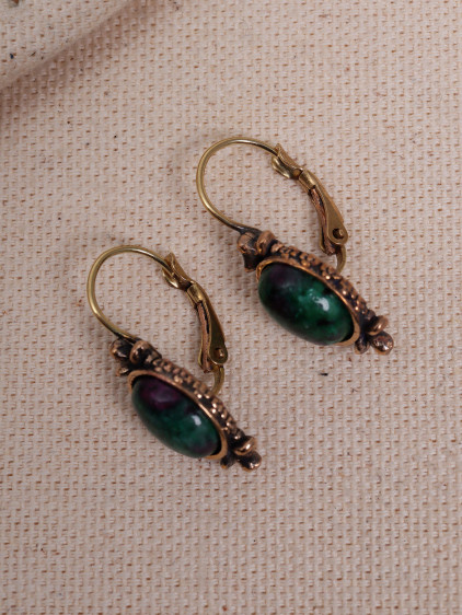 Ay Taşı Otantik Küpe