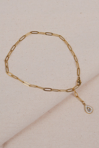 Damla Sallantılı Çelik Halhal