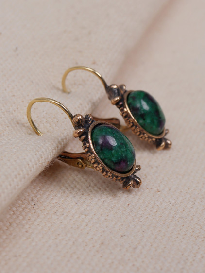 Ay Taşı Otantik Küpe