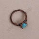 Turkuaz Ayarlanabilir Otantik Yüzük Turkuaz Ayarlanabilir Otantik Yüzük