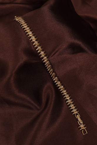 14k Xuping Gold Renk Zirkon Taşlı Kılçık Model Bileklik 17 + 2 cm