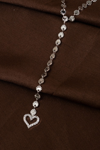 Elara Payet Zincir Silver Y Kolye Elara Payet Zincir Silver Y Kolye