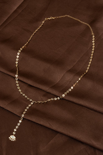 Perla Payet Zincir Gold Y Kolye