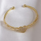 GILDED GOLD HEART BİLEZİK GILDED GOLD HEART BİLEZİK