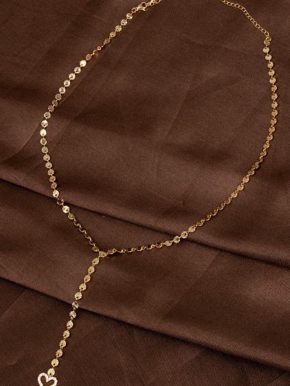 Elara Payet Zincir Gold Y Kolye Elara Payet Zincir Gold Y Kolye