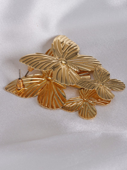 Papillon Duo Küpe