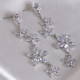Crystal Bloom Luxury Küpe