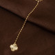 İkonik Yonca Top Top Zincirli Gold Y Kolye İkonik Yonca Top Top Zincirli Gold Y Kolye